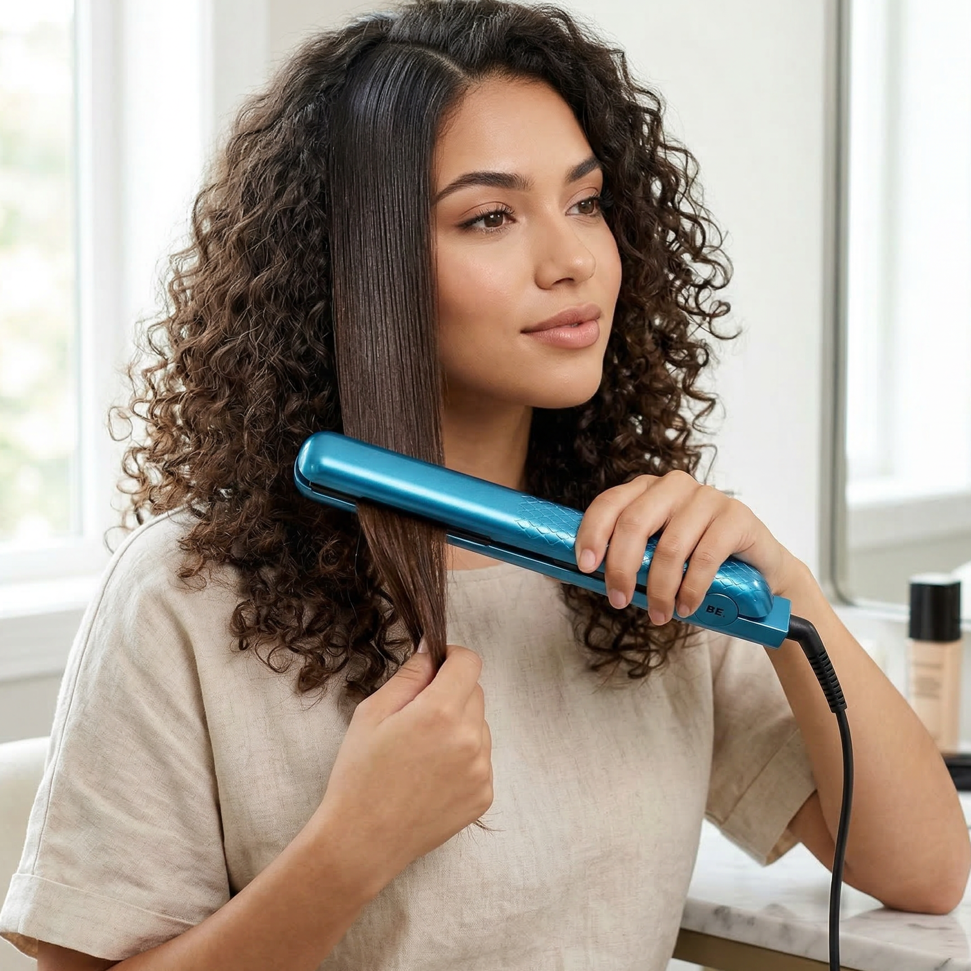 Silk Master | 1.25" Solid Ceramic Ionic & Far-Infrared Technology Flat Iron